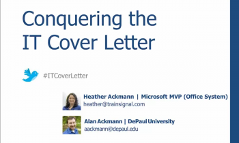 Conquering the IT Cover Letter