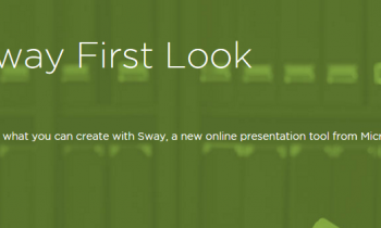 Sway First Look Course from Pluralsight