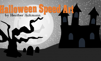 PowerPoint Halloween Speed Art