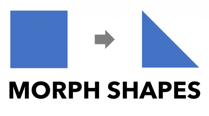 How to Morph One Shape into Another Shape in PowerPoint
